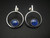 Black Opal Earrings