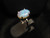 crystal opal ring