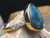 black opal ring