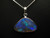dark crystal opal pendant