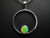 Life Circle - Black Opal Pendant