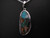 Boulder opal pendant