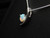 Crystal opal pendant