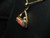 Black opal pendant