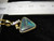 Black opal pendant