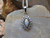 White opal pendant