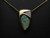 Semi Black Opal Pendant