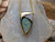 Semi Black Opal Pendant