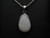 White opal pendant