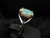 Crystal opal ring