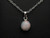 white opal pendant