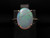 Crystal opal ring