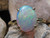 Crystal opal ring