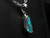 black opal pendant