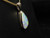 white opal pendant