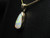 white opal pendant