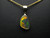 black opal pendant
