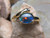 Opal triplet ring