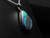 black opal pendant