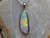 crystal opal pendant
