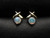 crystal opal earrings