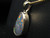 black opal pendant