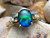 blue opal ring