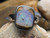 boulder opal ring