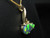 Black opal pendant