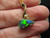 Black opal pendant