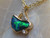 black opal pendant