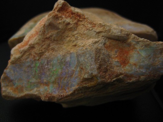 Opal in its rough form