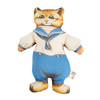 Sailor Kitty Pillow 10.5"x7.5" Cotton Vintage Style