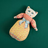 Mrs. Kitty Pillow 12.5"x9" Cotton Vintage Toy Style