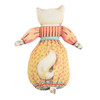Mrs. Kitty Pillow 12.5"x9" Cotton Vintage Toy Style