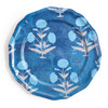Poppy Blue Side Plates Set of 4 – Melamine Side Plates by Siren Song