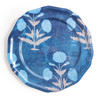 Poppy Blue Side Plates Set of 4 – Melamine Side Plates by Siren Song