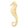 SEAHORSE WOOD COMB LARGE