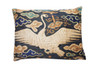 Crane Velvet Pillow 12"x16"