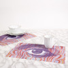 Siren Song Papier Eye Woven Vinyl Placemats – Set of 4