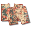 English Garden Cotton Dinner Napkins Set of 4 – Floral 20"x20"