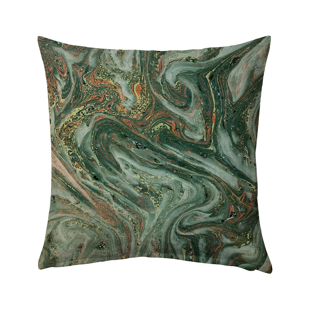 Printed velvet shop cushions