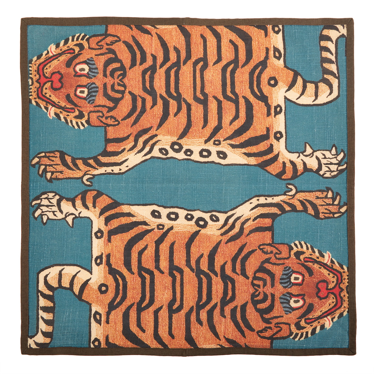 Siren Song Tibetan Tiger Dinner Napkins - Thumbnail 2
