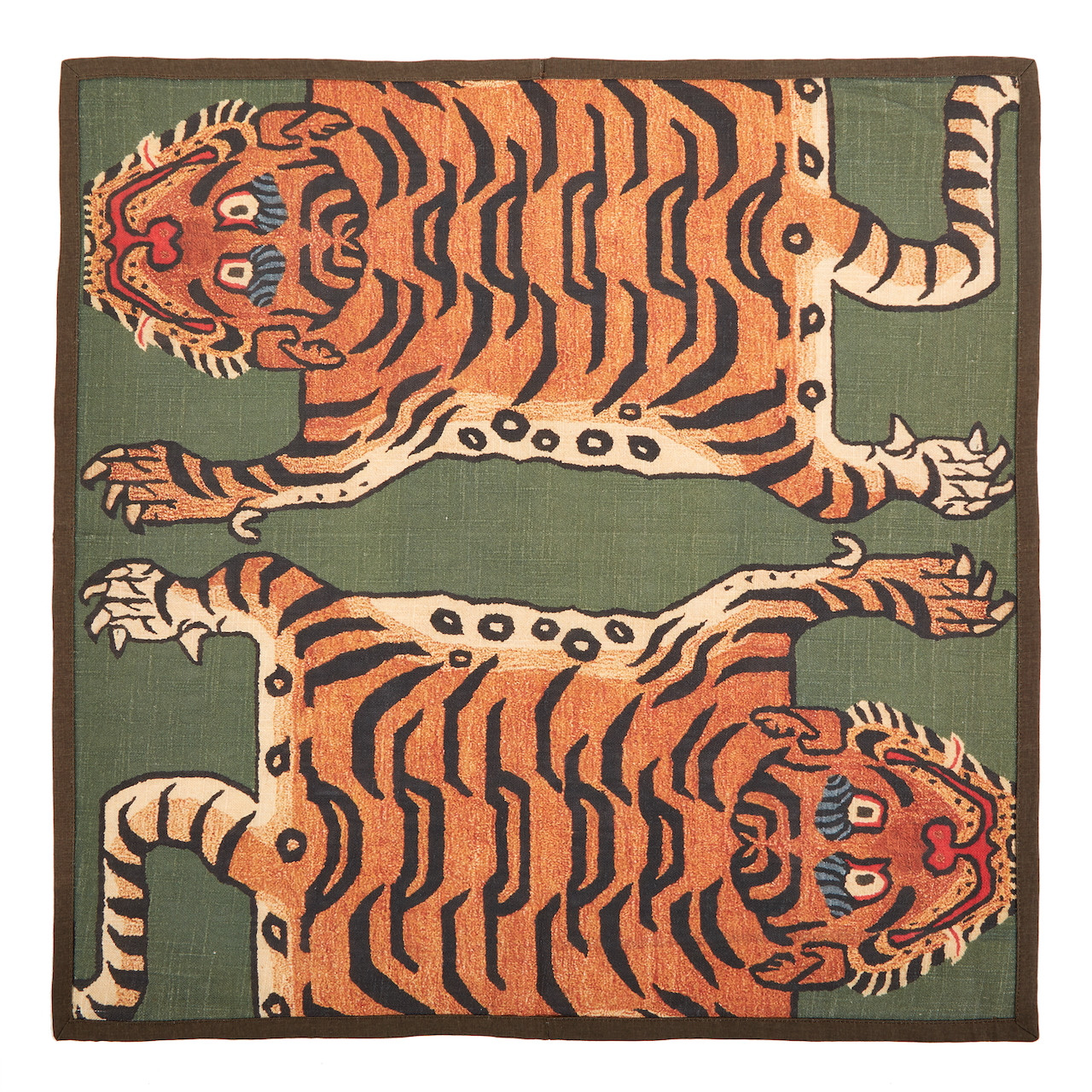 Siren Song Tibetan Tiger Dinner Napkins - Thumbnail 4