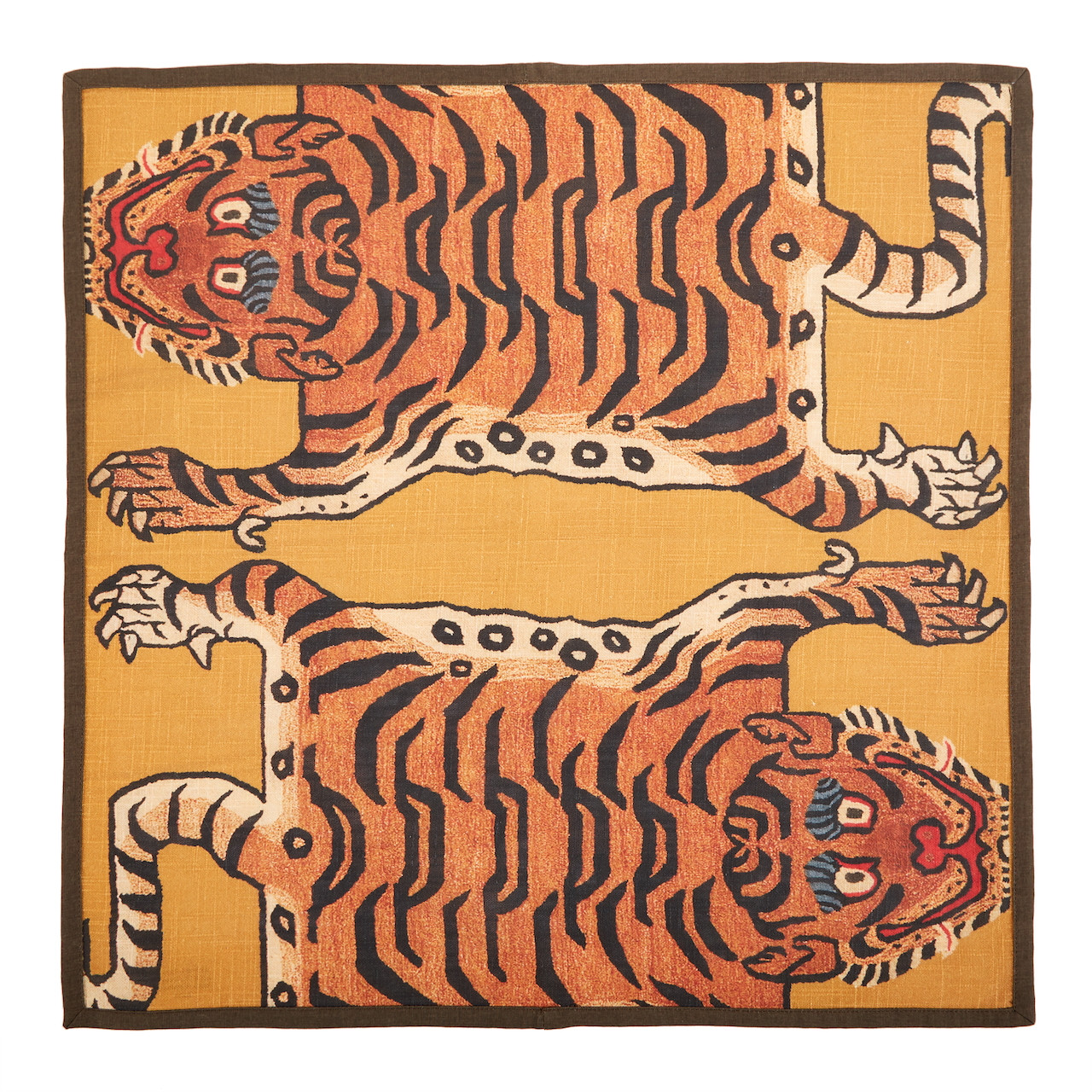 Siren Song Tibetan Tiger Dinner Napkins - Thumbnail 3