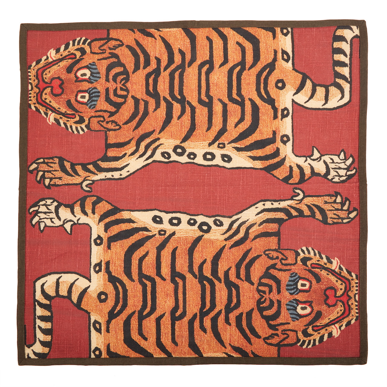Siren Song Tibetan Tiger Dinner Napkins - Thumbnail 5