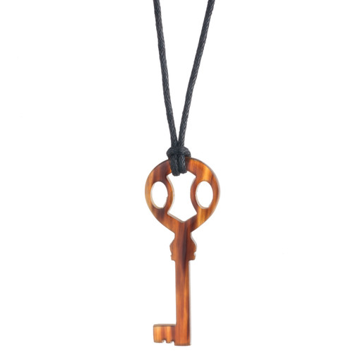 Key Pendant - 2" Natural