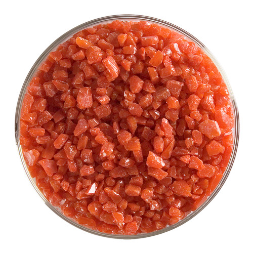 Tomato Red Opal, Frit, 5 or 16 ounce containers, 90 coe