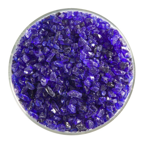 Bullseye Glass Gold Purple Transparent, Frit, Coarse, 1 lb jar 001334-0003-F-P001