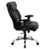 Flash Furniture HERCULES Series 350 lb. Capacity Big & Tall Black Leather Office Chair with Arms Model GO-1235-BK-LEA-A-GG 4